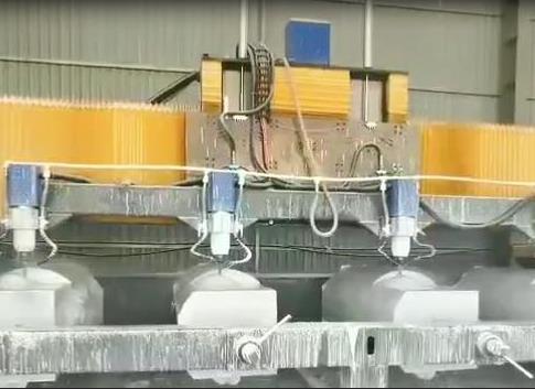 四頭大型石材圓雕機(jī)視頻